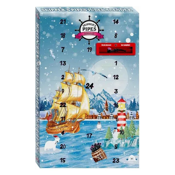 Skippers Pipe Lakritz-Pfeifen Adventskalender 452 g